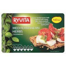 Ryvita Mediterranean Herb Crispbread 200g von Ryvita