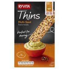 Ryvita Multi Seed Thins 125g by Ryvita Ryvita Multi Seed Thins 125g by Ryvita von Ryvita
