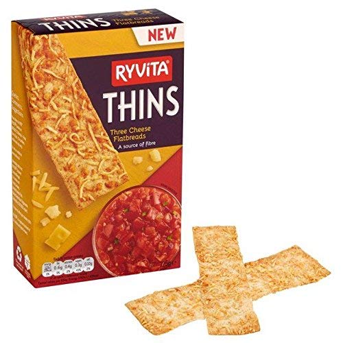 Ryvita Three Cheese Thins 125g von Ryvita