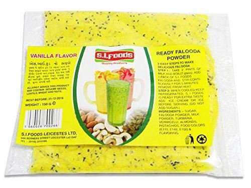 Falooda-Pulver/Getränkepulver mit Vanille-Geschmack - 150 g von S I Foods