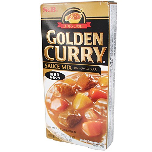 12x92g Sparen! S&B Golden Curry Saucen Hot scharf von S&B