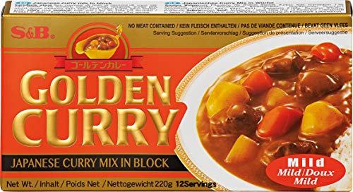 Currysauce mild S&B Golden Curry Mild 10x220 g. von S&B
