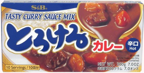 S and B Torokeru Heiße japanische Curry-Sauce von S&B