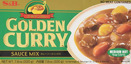 S&B Golden Curry Sauce Mix, Medium Hot, 8.4-Ounce by JFC International Inc. von S&B
