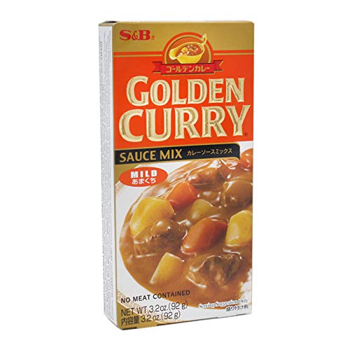 S&B Golden Curry Sauce Mix mild 6x92g von S&B