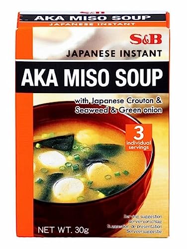 S&B - Instant Aka Miso Suppe, (1 X 30 GR) von S&B