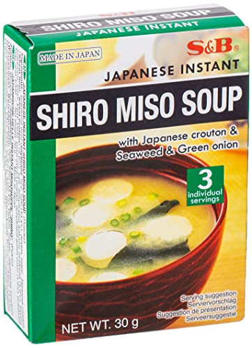 S&B - Instant Shiro Miso Suppe, (1 X 30 GR) von S&B