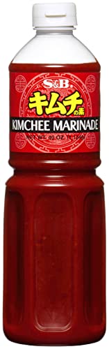 S&B Kimchi Marinade – Japanische Marinade zum Würzen und Herstellen von Kimchi – Würzig-scharfer Geschmack – 1 x 1,2 L von S&B