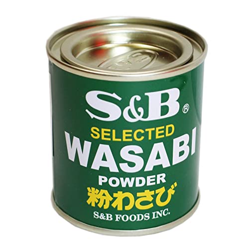 S&B - Wasabi Powder 3er Pack (3 x 30g) für Meerrettich Wasabi Paste von S&B