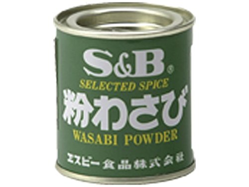 S&B - Wasabi Powder 5er Pack (5 x 30g) für Meerrettich Wasabi Paste von S&B