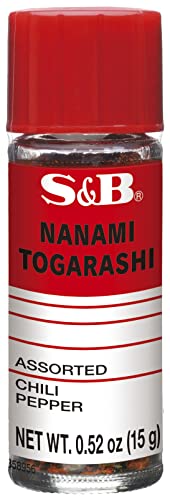 S&B Würzpulver mit Chili – Authentisches japanisches Würzpulver zum Marinieren von Fisch & Fleisch – 1 x 15 g von S&B