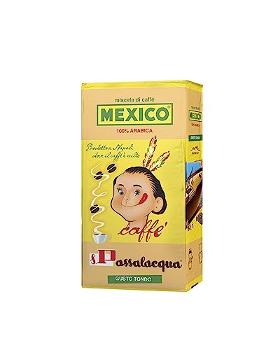 Café Pasalagua – MEKICO gemahlener Kaffee – 6 Packungen x 250 g von S. Passalacqua S.P.A., NA, Itália