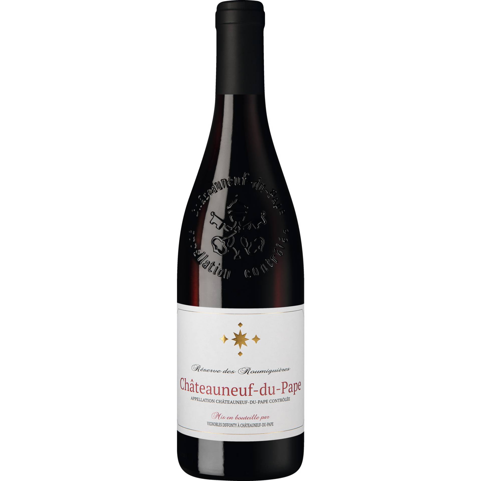Réserve des Roumiguières Châteauneuf-du-Pape, Châteauneuf-du-Pape AOP, Rhône, 2023, Rotwein Réserve des Roumiguières Châteauneuf-du-Pape, Châteauneuf-du-Pape AOP, Rhône, 2023, Rotwein von S.A.R.L. Vignobles Diffonty - Châteauneuf-du-Pape - France