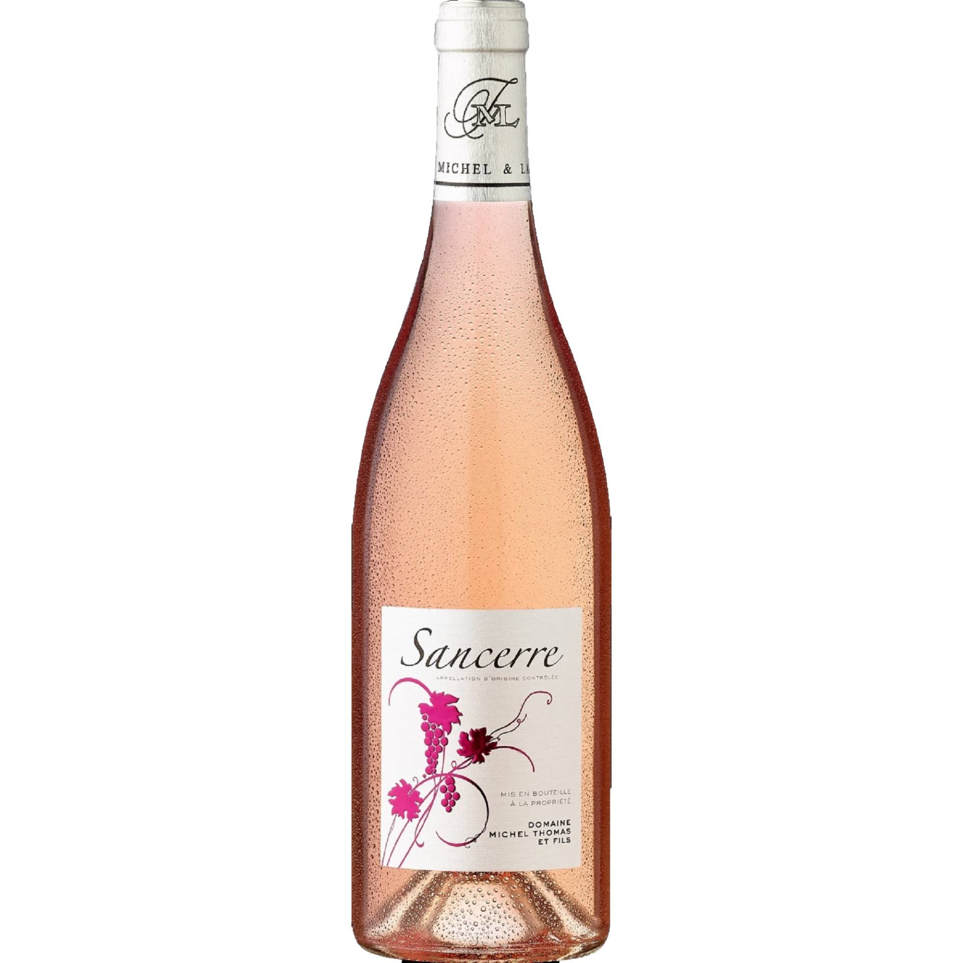 Michel Thomas Sancerre Rosé, Sancerre AOP, Loire, 2022, Roséwein Michel Thomas Sancerre Rosé, Sancerre AOP, Loire, 2022, Roséwein von S.C.E.V. Michel Thomas et Fils, "Les Egrots" F-18300 Sury en Vaux