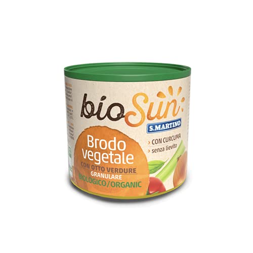 S.Martino BioSun - Gemüse-Brühpulver, 1er Pack (1 x 120 g) von BIOSUN