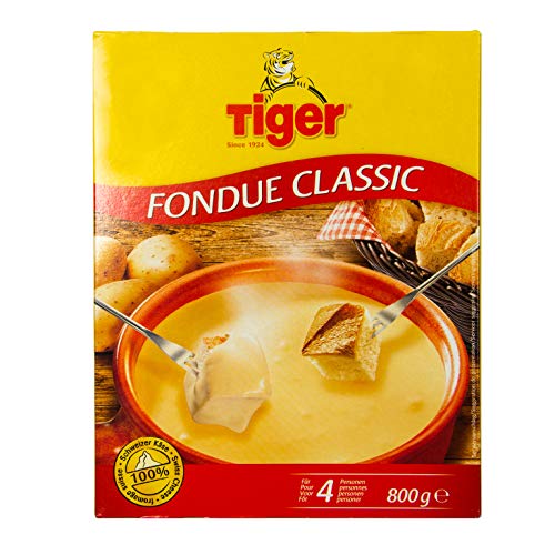Food-United Fondue Classic 2x 800g Käse-Fondue aus Schweizer Käse zubereitugsfertig für Fondue-Topf oder Caquelon cremig fein-herb zart-schmelzend von S.Mile GmbH