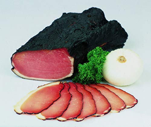 Food-United Hüttenspeck 300g rohgeräucherter Schweinerücken typisch Tirol nach traditionellem Rezept mit ausgewählten Gewürzen besonders aromatisch und zart, glutenfrei, laktosefrei Food-United Hüttenspeck 300g rohgeräucherter Schweinerücken typisch Tirol nach traditionellem Rezept mit ausgewählten Gewürzen besonders aromatisch und zart, glutenfrei, laktosefrei von FOOD-UNITED