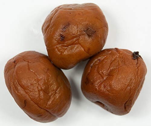 Food-United japanische Umeboshi Salz-Aprikosen-Pflaumen 1000g nur 3 Zutaten Ume Früchte Meersalz Shiso-Blätter ohne Aromen ohne Konservierungsstoffe natürlich fermentiert alte japanische Ess-Tradition von S.Mile GmbH