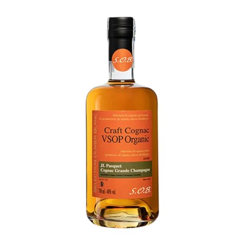 Cognac S.O.B. Craft V.S.O.P. Very Superior Old Pale Organic J.L. Pasquet Grande Champagne Cognac 70 cl Cognac S.O.B. Craft V.S.O.P. Very Superior Old Pale Organic J.L. Pasquet Grande Champagne Cognac 70 cl von S.O.B. Craft