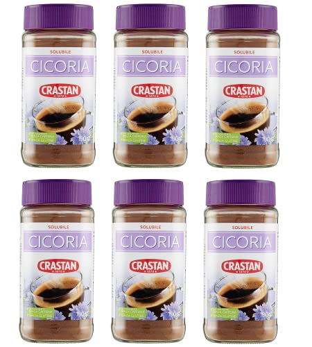 6x Crastan Solubile Cicoria Lösliche Zubereitung Chicorée 100g Koffeinfrei und Glutenfrei 6x Crastan Solubile Cicoria Lösliche Zubereitung Chicorée 100g Koffeinfrei und Glutenfrei von S.p.A