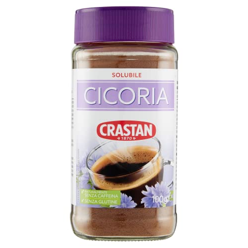 Crastan Solubile Cicoria Lösliche Zubereitung Chicorée 100g Koffeinfrei und Glutenfrei Crastan Solubile Cicoria Lösliche Zubereitung Chicorée 100g Koffeinfrei und Glutenfrei von S.p.A