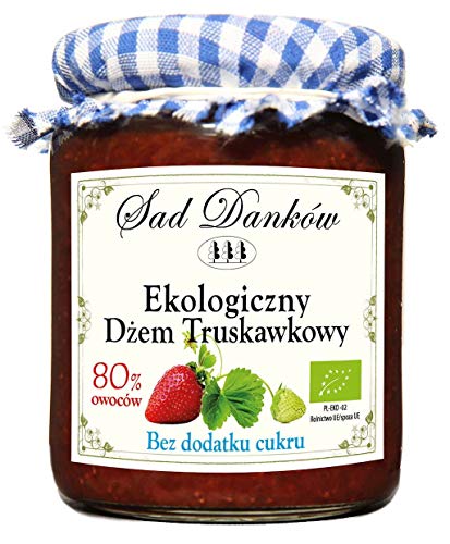 ERDBEERMARMELADE OHNE ZUCKER BIO 260 g - SAD DANKÓW ERDBEERMARMELADE OHNE ZUCKER BIO 260 g - SAD DANKÓW von SAD DANKÓW
