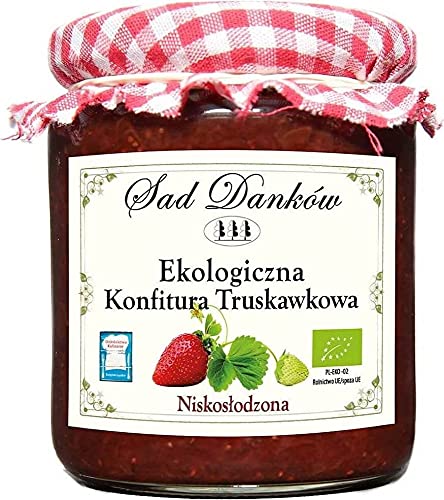 ZUCKERARME ERDBEERMARMELADE BIO 270 g - SAD DANKÓW von SAD DANKÓW
