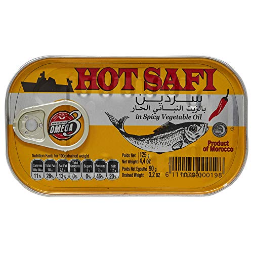SAFI - Sardinen in Würzig Pflanzenöl, (1 X 125 GR) SAFI - Sardinen in Würzig Pflanzenöl, (1 X 125 GR) von SAFI