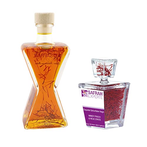 Geschenkset Safran-Balsamico & Safran in Geschenkdose Diamant 2,3 gr. von SAFRAN EXPERTE