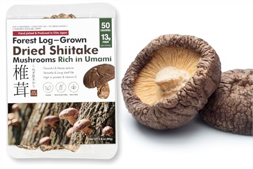 Dried Shiitake Mushrooms 'Donko' (Naturally Log-Grown, Japan) – 80g x 20pcs – 80g x 20pcs von SAKAI DINER