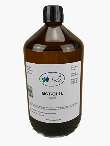 Sala MCT Öl Neutralöl Ph. Eur. konv. 1000 ml (1 L Glasflasche) von Sala
