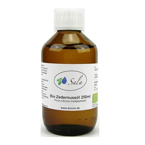 Sala Zedernussöl kaltgepresst bio 250 ml Glasflasche von Sala