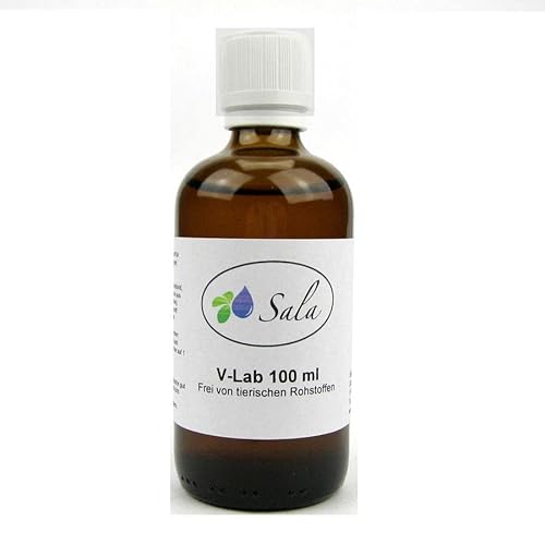 V-Lab vegetarisches Lab flüssig konv. (100 ml Glasflasche) von Sala