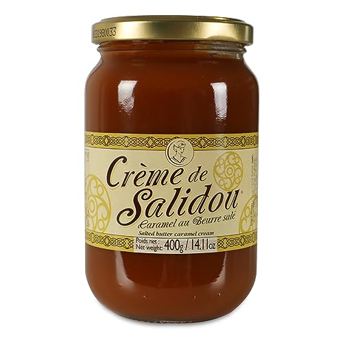 La Maison d'Armorine, Crème de Salidou, Karamellcreme mit gesalzener Butter, aus Frankreich, 400 g von SALIDOU