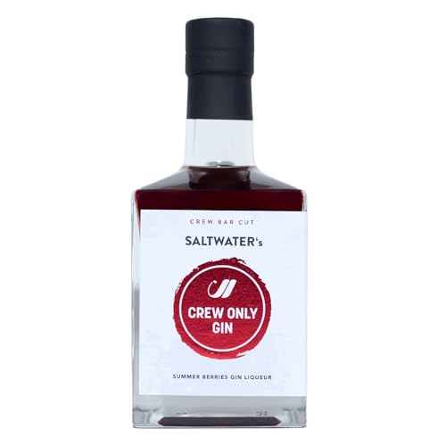 CREW ONLY Gin Liqueur Summer Berries – Süßer Johannisbeer Likör auf Gin Basis mit leichter Wacholdernote – Made in Germany | 0.5l Flasche | 25% vol. Alk CREW ONLY Gin Liqueur Summer Berries – Süßer Johannisbeer Likör auf Gin Basis mit leichter Wacholdernote – Made in Germany | 0.5l Flasche | 25% vol. Alk von SALTWATER's
