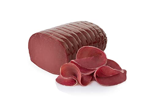 Bresaola vom Black-Angus-Rind | Gereifte Wurstware | Hochwertiges Fleisch | 1,6 Kg | Unverwechselbarer Geschmack von Salumi Pasini