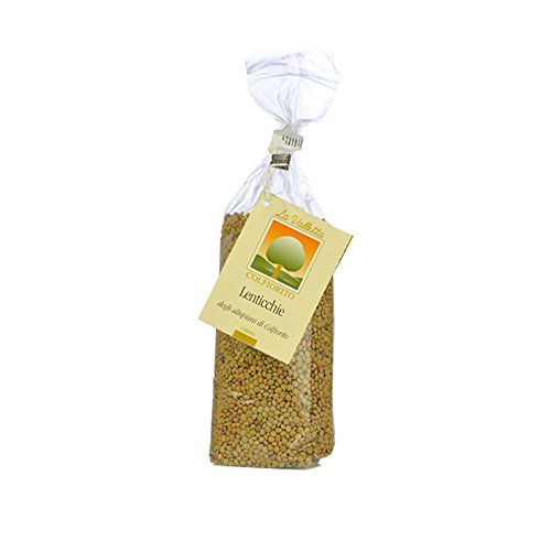 Colfiorito La Valletta Linsen Salumi Pasini® | Linsen aus dem Colfiorito-Hochland, Italien | Kein Einweichen erforderlich | 500g von Salumi Pasini