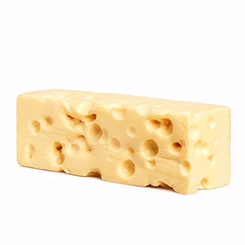 Emmentaler | Traditioneller französischer Käse | Familiengröße | 1,7Kg | Typisch milder Geschmack von Salumi Pasini