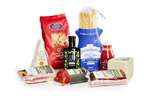 Präsentkorb "Pasta-Leidenschaft" | Für wahre Pasta-Liebhaber | Zusammenstellung unterschiedlicher italienischer Produkte zum Kochen von Salumi Pasini