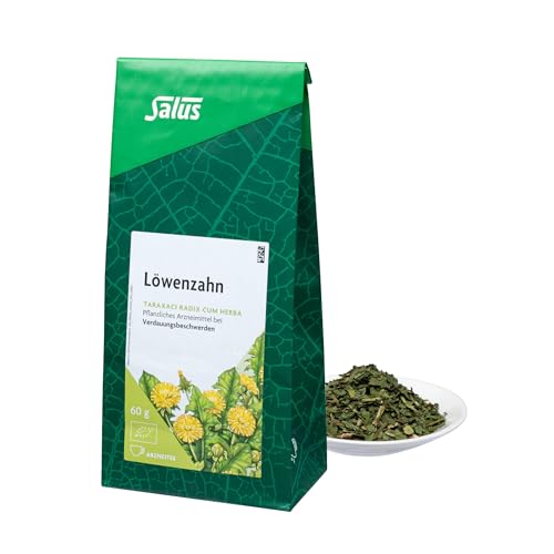Salus - Löwenzahn Tee -1x 60 g Beutel - lose - Arzneitee - Taraxici radix cum herba - pflanzliches Arzneimittel bei Verdauungsbeschwerden - bio von Salus