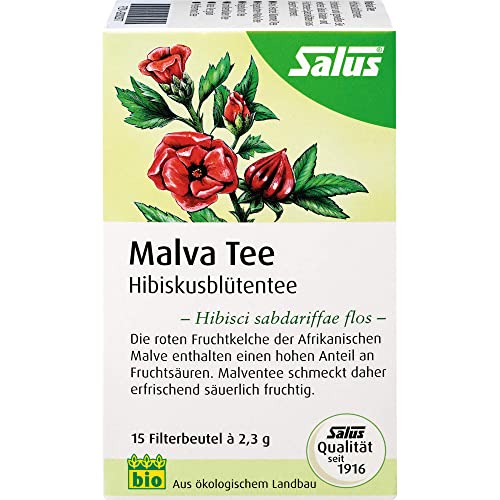 Malvatee Hibiskusblütentee bio Salus Filterbeutel von SALUS Pharma GmbH