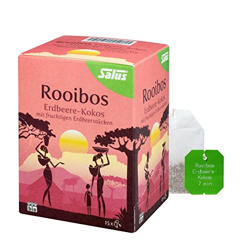 ROOIBOS TEE Erdbeere-Kokos Kräut.Frü.Tee Bio Salus von SALUS Pharma GmbH