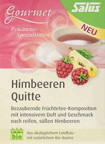 Gourmet Himbeeren QuitteTee bio 15FB (30 g) von Salus