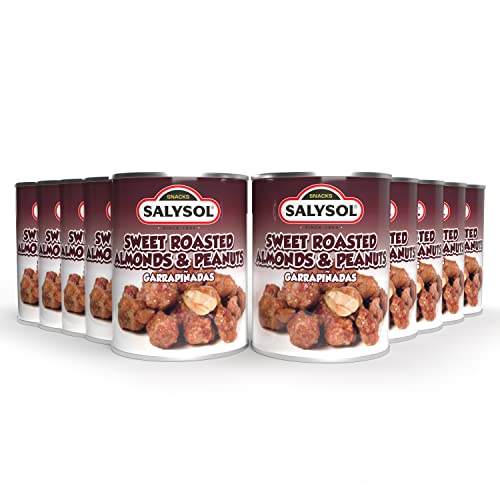 SALYSOL | Gemischte Nüsse und Trockenfrüchte 10 x 50gr. Vakuumverpackte geröstete Nüsse. Mischung aus gerösteten Mandeln und gerösteten, gezuckerten Erdnüssen SALYSOL | Gemischte Nüsse und Trockenfrüchte 10 x 50gr. Vakuumverpackte geröstete Nüsse. Mischung aus gerösteten Mandeln und gerösteten, gezuckerten Erdnüssen von SALYSOL