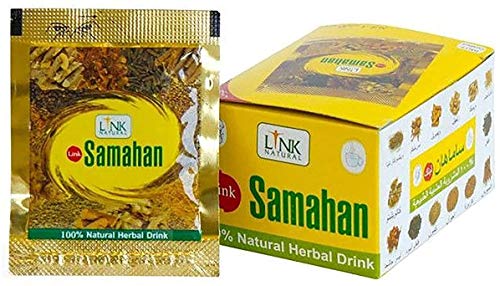 Samahan Ayurveda herbal natürlicher Tee, gute und effektive Vorbeugung und Linderung von Erkältungen und erkältungsbedingten Symptomen, 100 Päckchen je 4g Samahan Ayurveda herbal natürlicher Tee, gute und effektive Vorbeugung und Linderung von Erkältungen und erkältungsbedingten Symptomen, 100 Päckchen je 4g von SAMAHAN