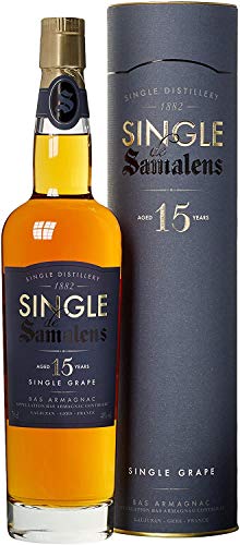 Armagnac Samalens Single Grape 15 Jahre (1 x 0.7 l) 40% Vol. in Geschenktube von SAMALENS