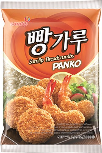 1kg Panko Brotkrumen von Samlip für Asia Tempura, knusprige Panade 1kg Panko Brotkrumen von Samlip für Asia Tempura, knusprige Panade von Samlip