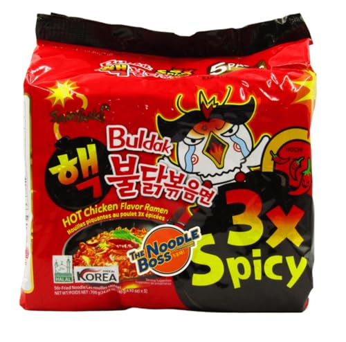 Buldak 3x Spicy 5x140g von SAMYANG