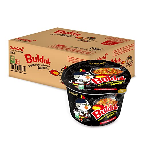 Samyang Buldak Spicy Hot Chicken Rührschüssel, groß, 16 Stück Samyang Buldak Spicy Hot Chicken Rührschüssel, groß, 16 Stück von SAMYANG