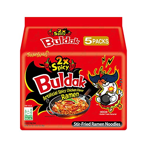 Samyang Bulldark Huhn gebratene Nudeln, ( 5x 140g) von SAMYANG